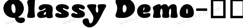 Qlassy Demo字体转换